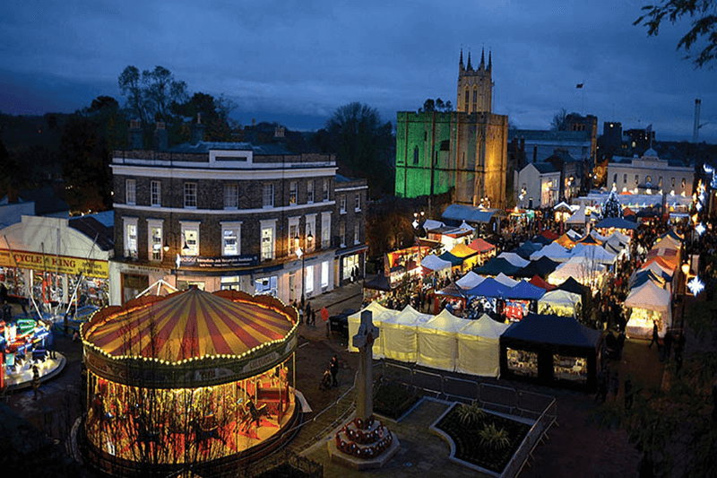 Bury St Edmunds Christmas Market - A long weekend of Festive Fun ...